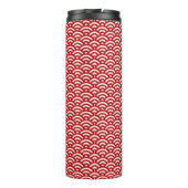 Japanisches Muster Thermosbecher (Rückseite)