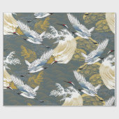 Japanisches Muster. Traditioneller Hintergrund Geschenkpapier (Flach)