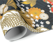 japanisches Musterverpackungspapier Geschenkpapier (Rolleneckpunkt)