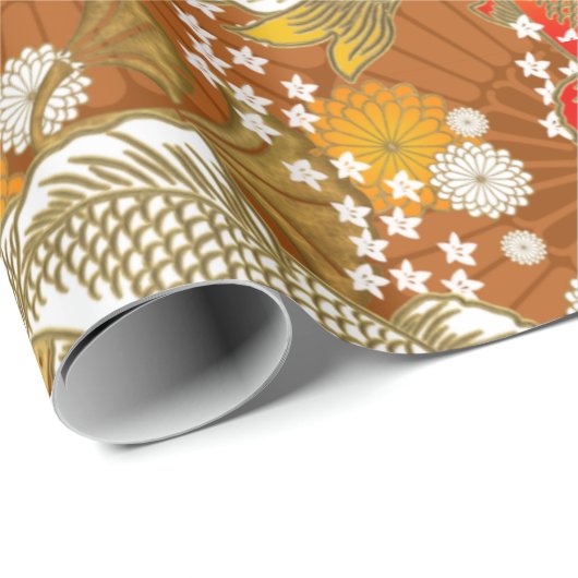 japanisches Musterverpackungspapier Geschenkpapier (Rolleneckpunkt)