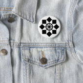 Japanisches Nadelrad Button (Beispiel)