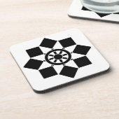 Japanisches Nadelrad Untersetzer (Linke Seite)