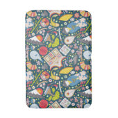 Japanisches Nahtloses Muster Badematte (Vorderseite Vertikal)