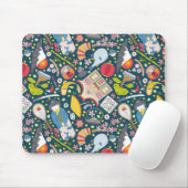 Japanisches Nahtloses Muster Mousepad (Mit Mouse)