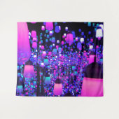 Japanisches Neon Lantern Wandband Wandteppich (Vorderseite (Horizontal))