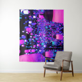 Japanisches Neon Lantern Wandband Wandteppich (Beispiel)