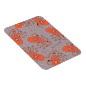 Japanisches Oktopus-Muster Magnet (Rechte Seite)