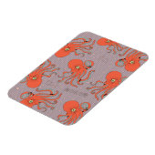 Japanisches Oktopus-Muster Magnet (Linke Seite)