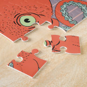 Japanisches Oktopus-Muster Puzzle (Seite)