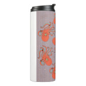 Japanisches Oktopus-Muster Thermosbecher (Nach links gedreht)