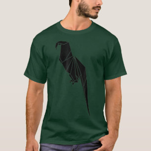 Japanisches Origami Parrot Art Einziges Geschenk T-Shirt