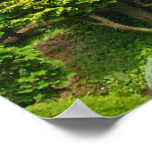 Japanisches Pagode-Foto Poster (Ecke)