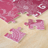 Japanisches Patchwork-Muster-Design Puzzle (Seite)