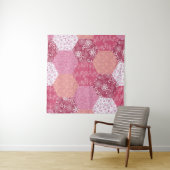 Japanisches Patchwork-Muster-Design Wandteppich (Beispiel (Horizontal))