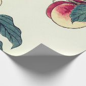 Japanisches PEACH TREE Wrapping Paper Geschenkpapier (Ecke)