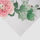 Japanisches Pfingstrosendruck Seidenpapier (Ausschnitt)