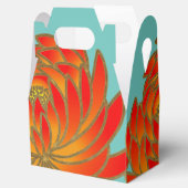 Japanisches Printthema Geschenkschachtel (Geöffnet)