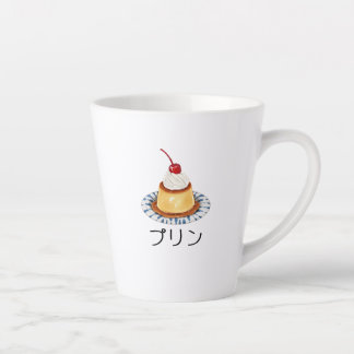 Japanisches Pudding "プ リ" niedlich Milchtasse