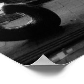 Japanisches Ramen-Restaurant in der Nacht Poster (Ecke)