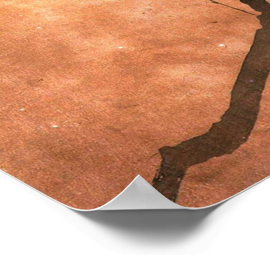 Japanisches Raven Poster (Ecke)