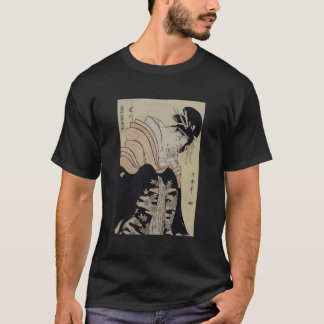 Japanisches Retro-Kunstwerk Takigawa aus dem Teeha T-Shirt