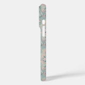 Japanisches Sakura-Geisha-Muster mit Monogramm Case-Mate iPhone Hülle (Rückseite / Links)