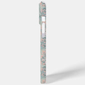 Japanisches Sakura-Geisha-Muster mit Monogramm - Case-Mate iPhone Hülle (Rückseite / Links)