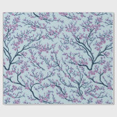 Japanisches Sakura Musterpapier Geschenkpapier (Flach)