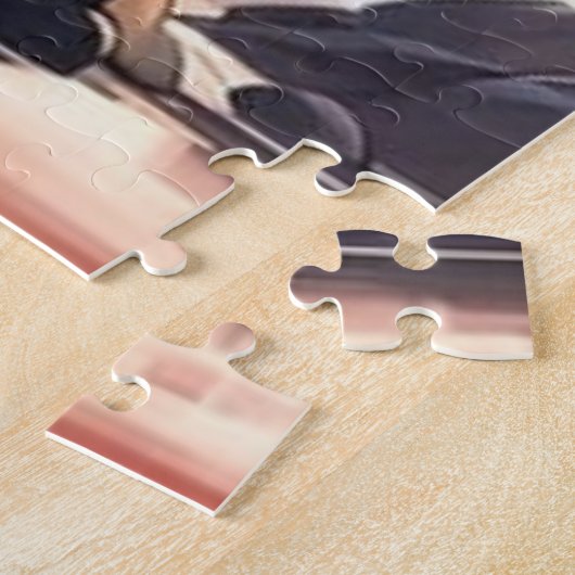 Japanisches Samurai Castle Puzzle (Seite)