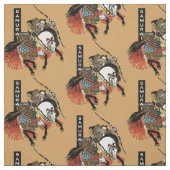 Japanisches Samurai-Pferd Stoff (Muster)