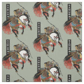 Japanisches Samurai-Pferd Stoff (Muster)