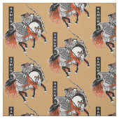 Japanisches Samurai-Pferd Stoff (Muster)