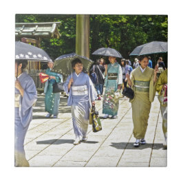Japanisches Schwertfestival Fliese