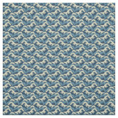 Japanisches Seewellenmuster Stoff (Muster)