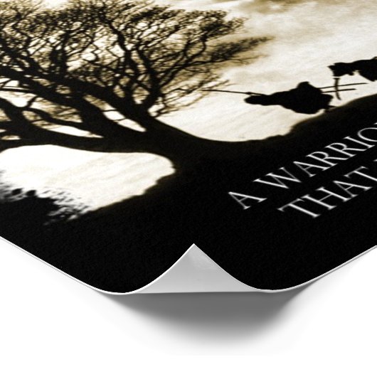 Japanisches Sprit Poster (Gold) (Ecke)