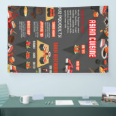japanisches Sushi-Bar Restaurant Banner (Messe)
