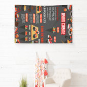 japanisches Sushi-Bar Restaurant Banner (InSitu)