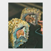 japanisches Sushi Fensteraufkleber (Blatt)