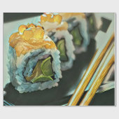 japanisches Sushi Geschenkpapier (Flach)