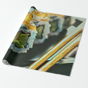 japanisches Sushi Geschenkpapier