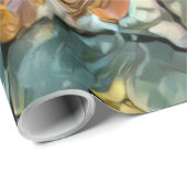 japanisches Sushi Geschenkpapier (Rolleneckpunkt)