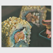 japanisches Sushi Geschenkpapier (Flach)