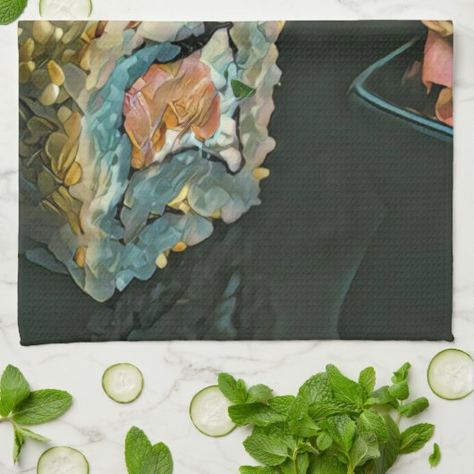 japanisches Sushi Geschirrtuch (Gefaltet)