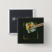 Japanisches Sushi-Lieblingsgeschenk Button (Vorne & Hinten)