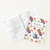 Japanisches Sushi Nigiri Musterbeispiel Rezept Buc Notizblock (Innenseite)