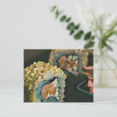 japanisches Sushi Postkarte (Stehend Vorderseite)