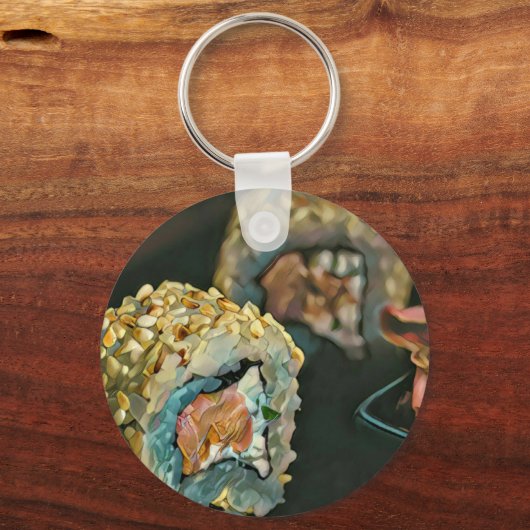 japanisches Sushi Schlüsselanhänger (Vorderseite)