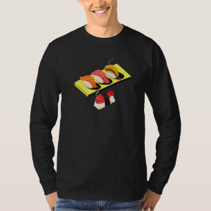 Japanisches Sushi Sushi-Esser Wasabi Foodie T-Shirt