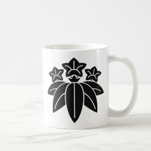 Japanisches Symbol des Familienwappen-KAMON Kaffeetasse