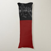 Japanisches Symbol: Ehrenversprechen der Liebe Seitenschläferkissen (Vorderseite Vertikal)